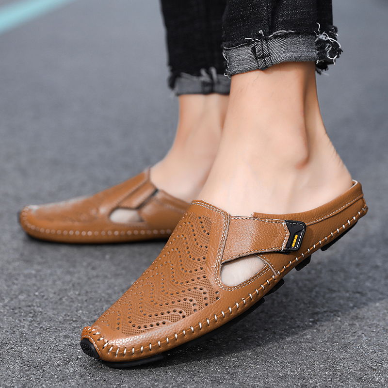 Avenor™ | Italiaanse Leren Sandalen