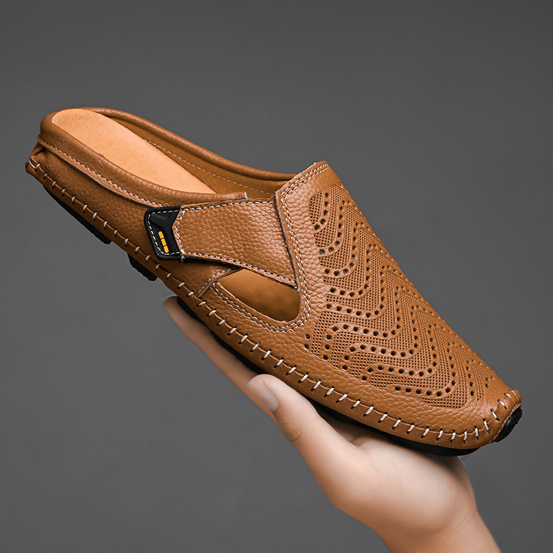 Avenor™ | Italiaanse Leren Sandalen