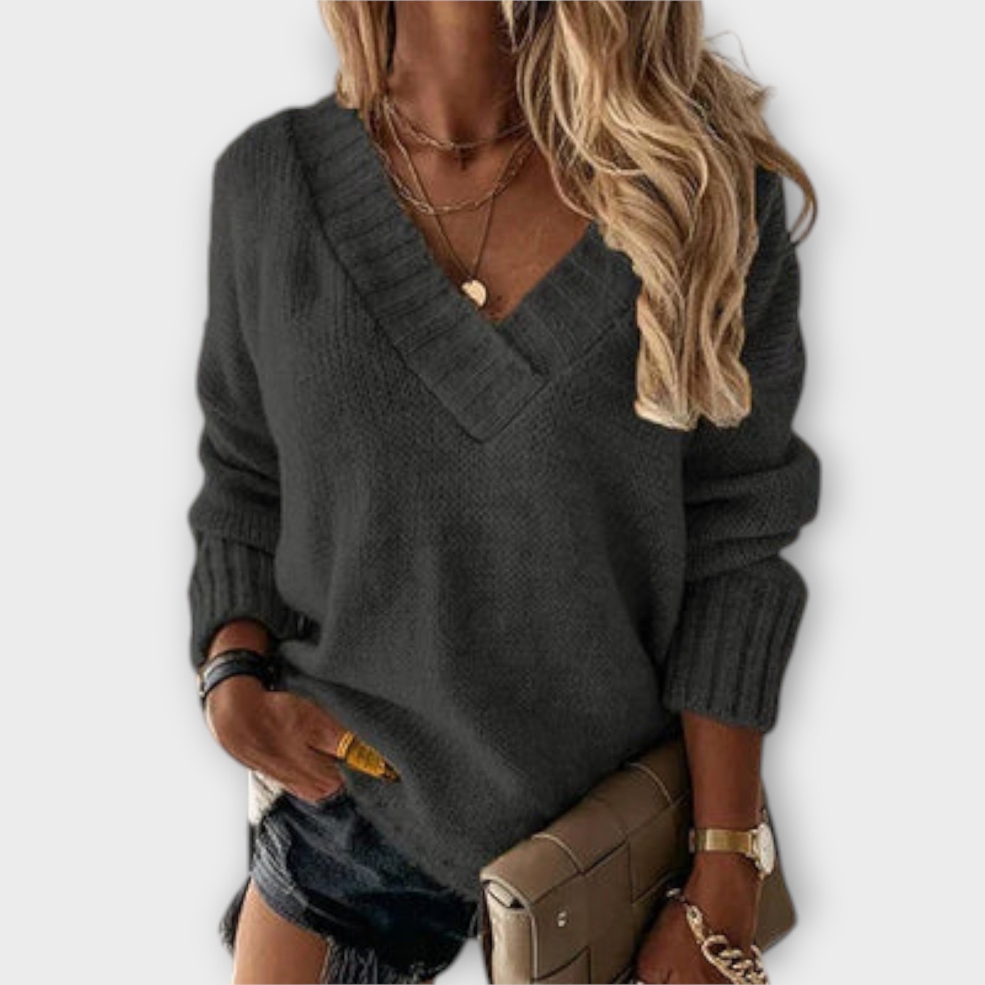 Stil&Co – Gezellige V-hals trui