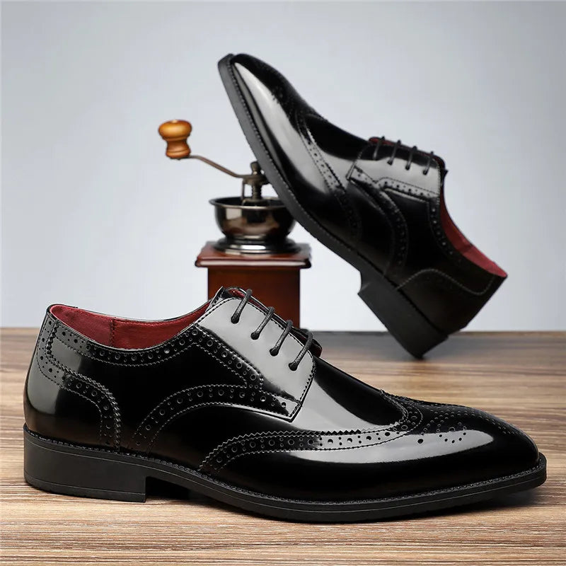 Max – Maxwell Leren Oxford Schoenen