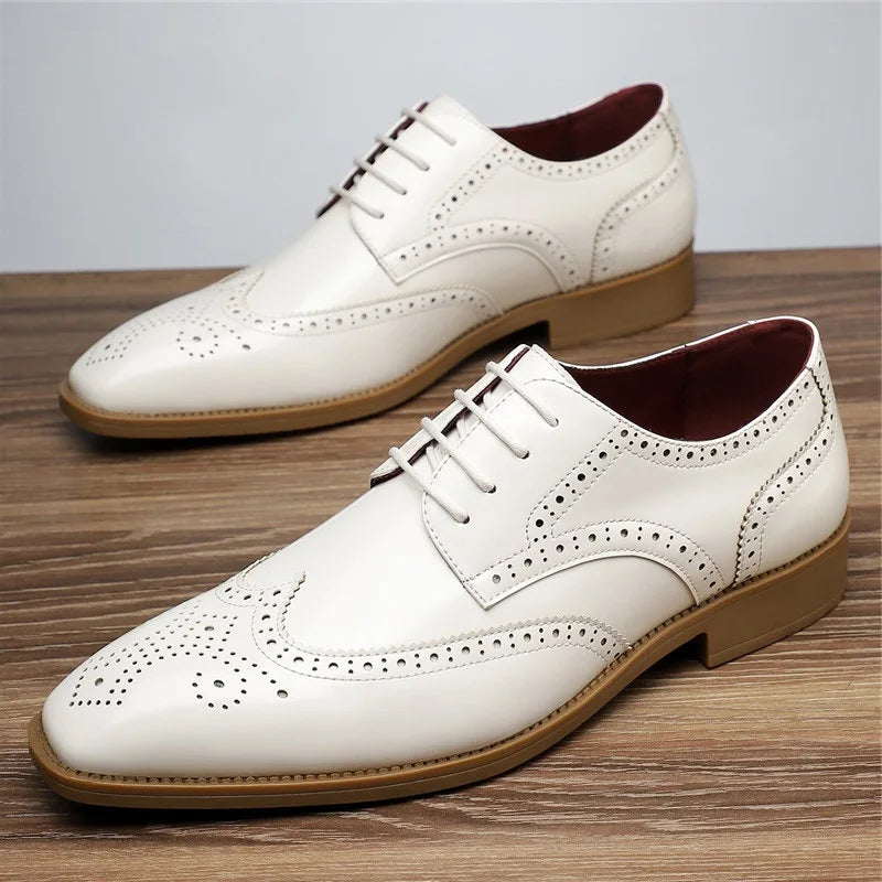 Max – Maxwell Leren Oxford Schoenen