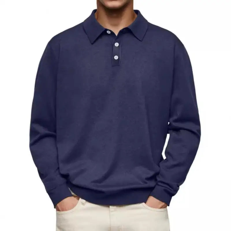 Gino | Luxe Poloshirt met Lange Mouwen