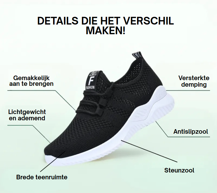 ErgoModa™ | Orthopedische comfortsneakers voor dames