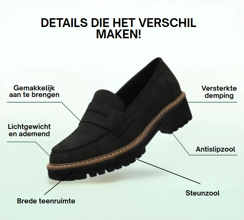 Cecilia™ | Chique orthopedische comfortloafers voor dames