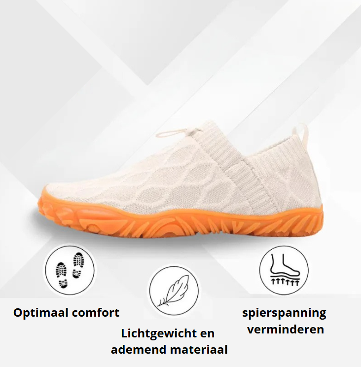 OrthoGrip™ | Unisex minimalistische schoenen met orthopedisch comfort