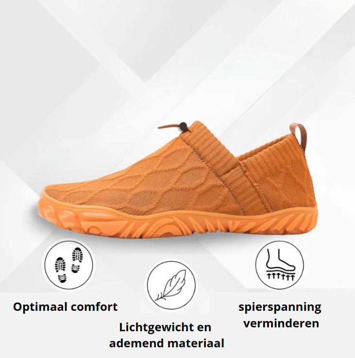 OrthoGrip™ | Unisex minimalistische schoenen met orthopedisch comfort