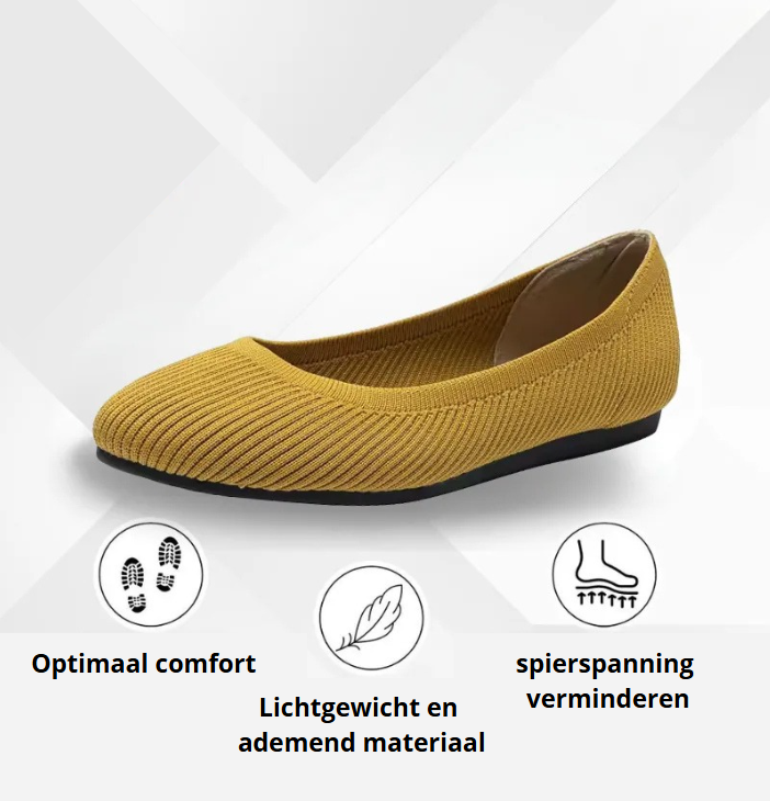 Simona™ | Orthopedische comfortballerina's