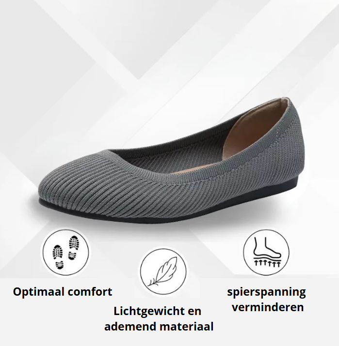 Simona™ | Orthopedische comfortballerina's