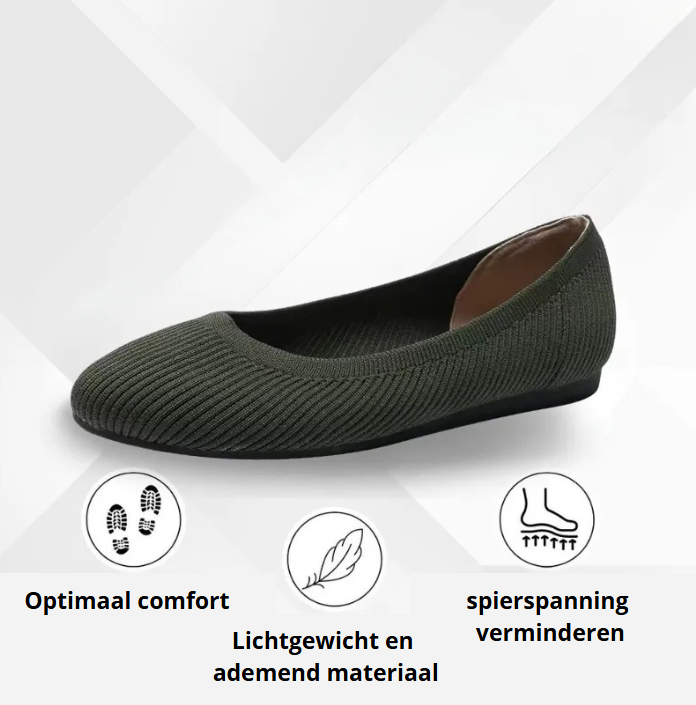 Simona™ | Orthopedische comfortballerina's