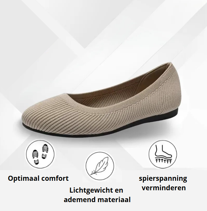 Simona™ | Orthopedische comfortballerina's