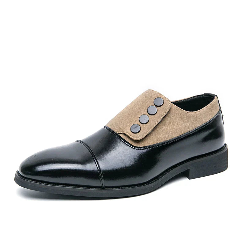 Alexander – Verdi Leren Derby Schoenen
