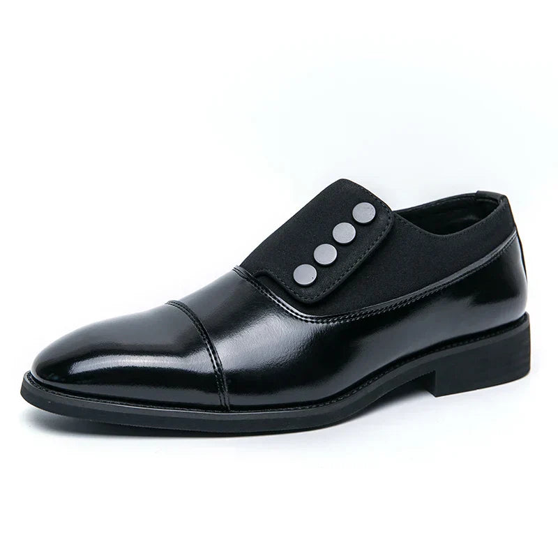 Alexander – Verdi Leren Derby Schoenen
