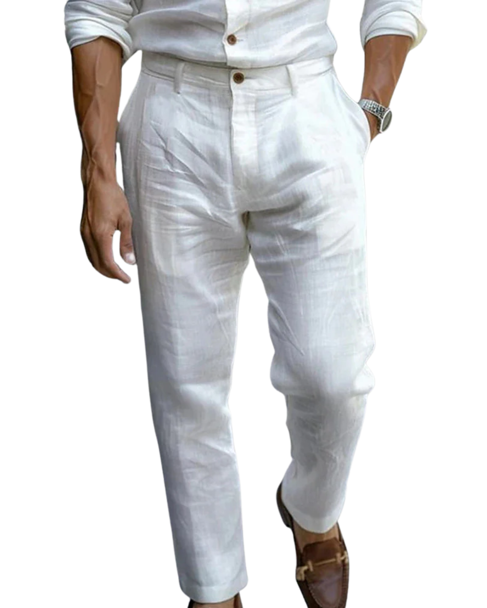 StilandCo – Lichtgewicht Herfstpantalon van Premium Linnen