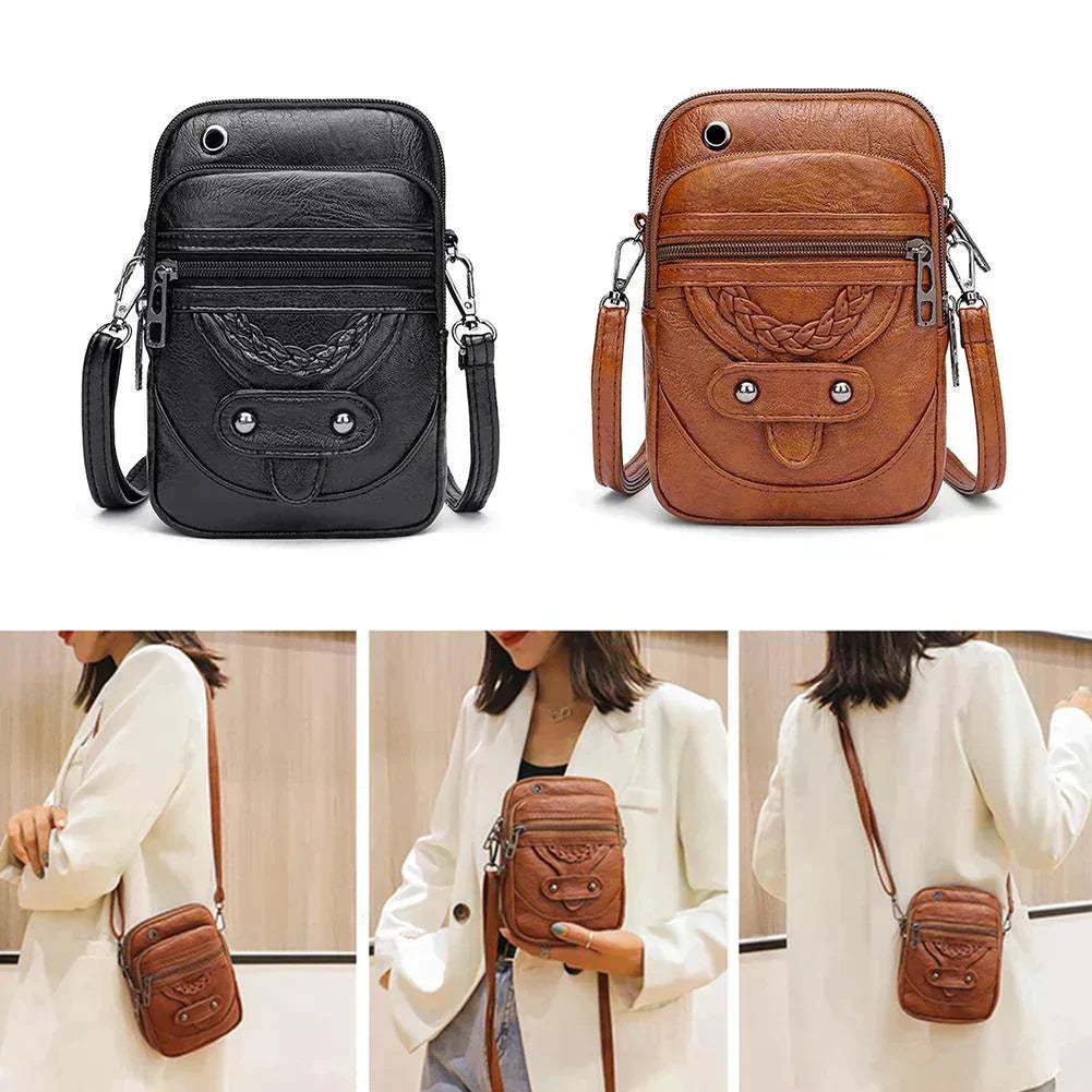 Carice | Vintage Leren Handtas