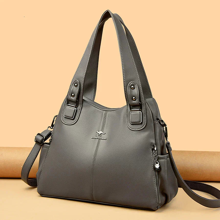 Noora™ | Klassieke vintage schoudertas