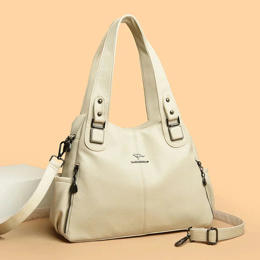 Noora™ | Klassieke vintage schoudertas