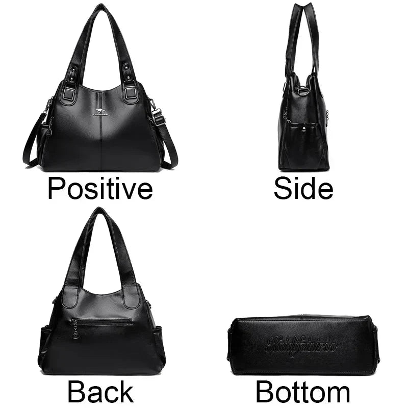Noora™ | Klassieke vintage schoudertas