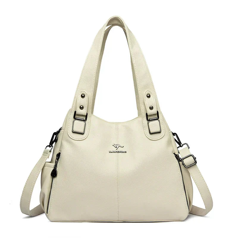 Noora™ | Klassieke vintage schoudertas