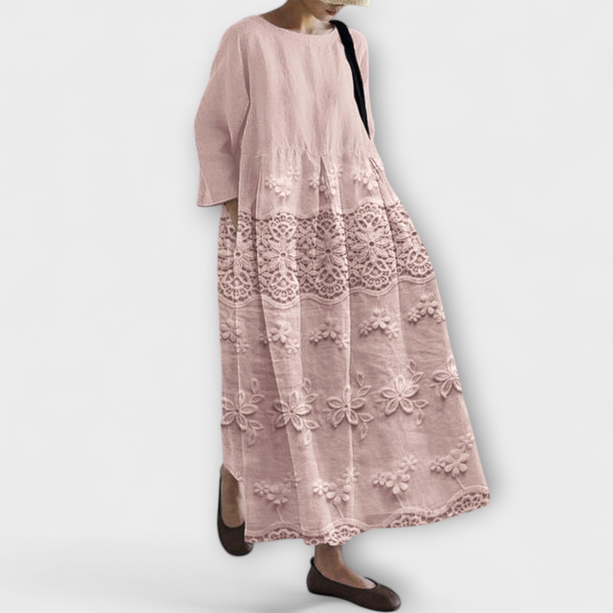 Isabella - Lace Pattern Dress