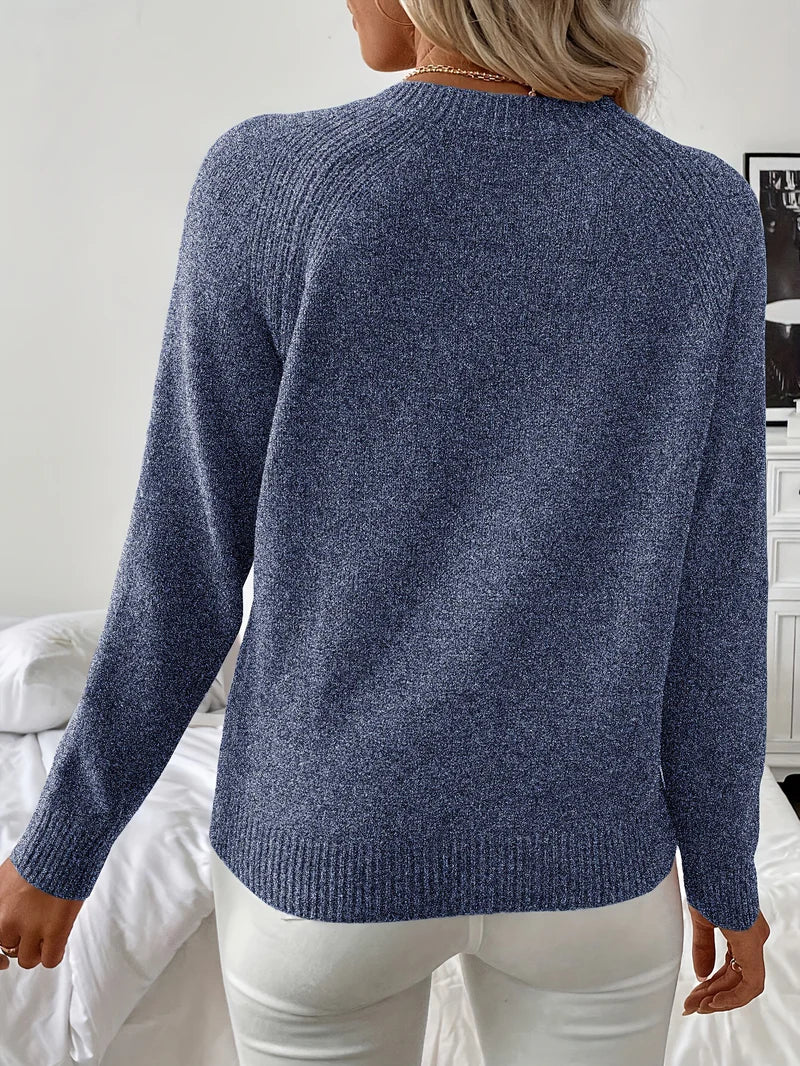 Pascuala - Elegante gebreide trui met parel