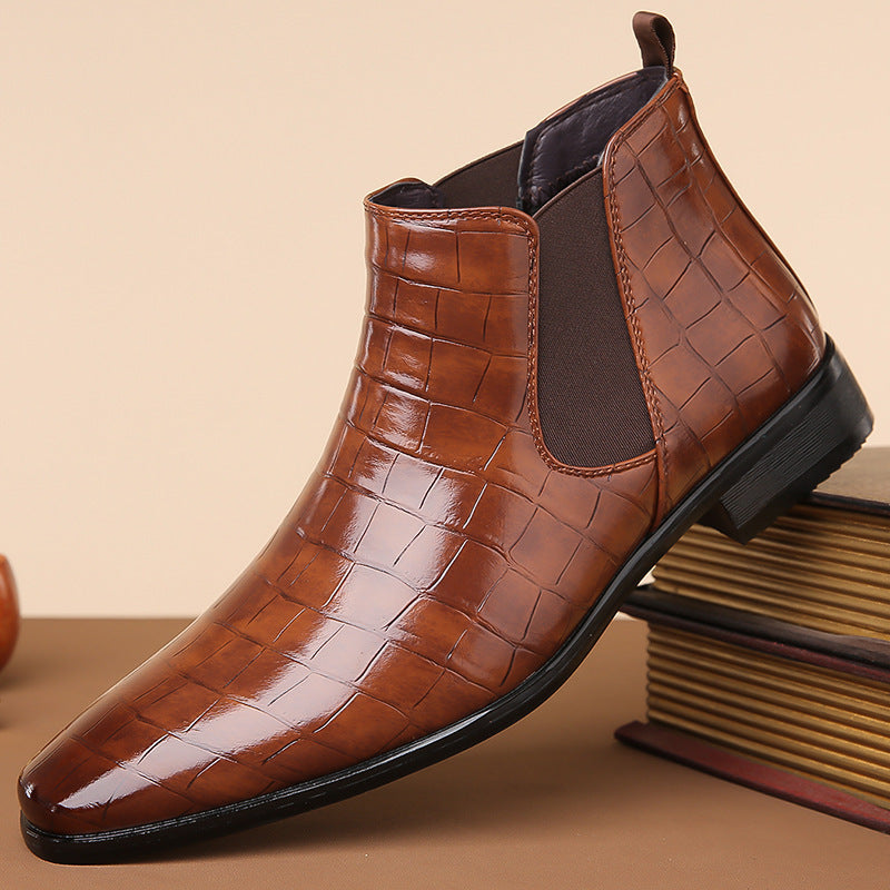 Arend – Alligator Elegance Chelsea Boots