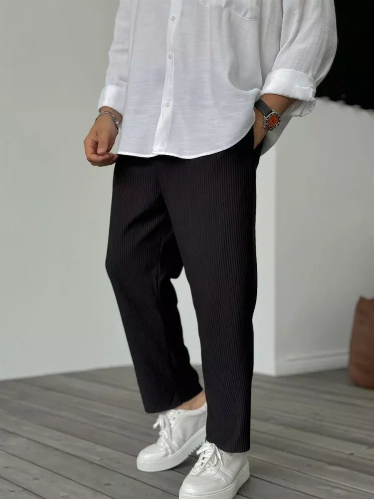 Stil&Co – Filippo Zachte Luxe Broek voor Heren