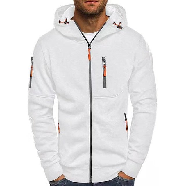Mave | Gewatteerde Hoodie Met Rits