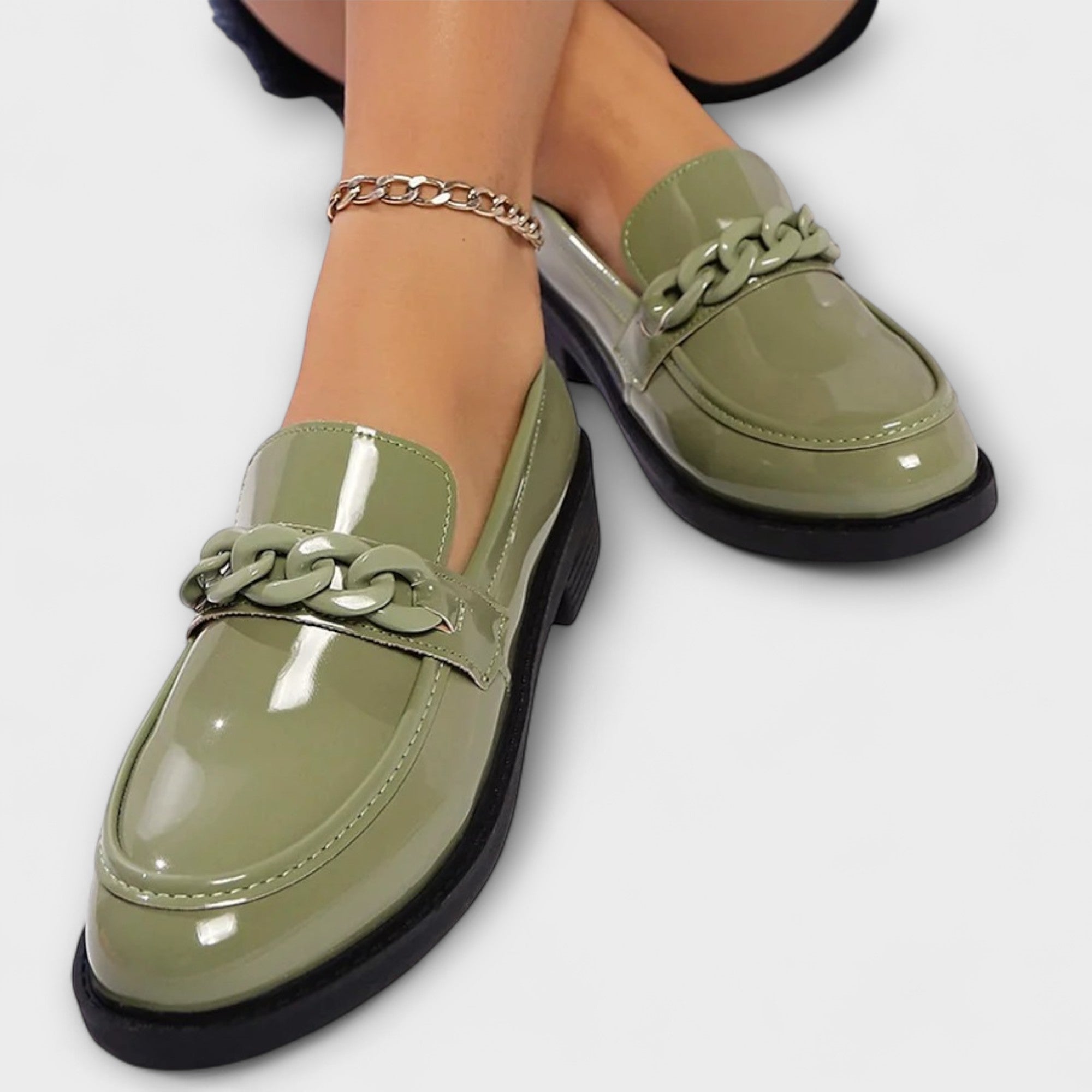 Sophie – Casual Mocassins met Uniek Design