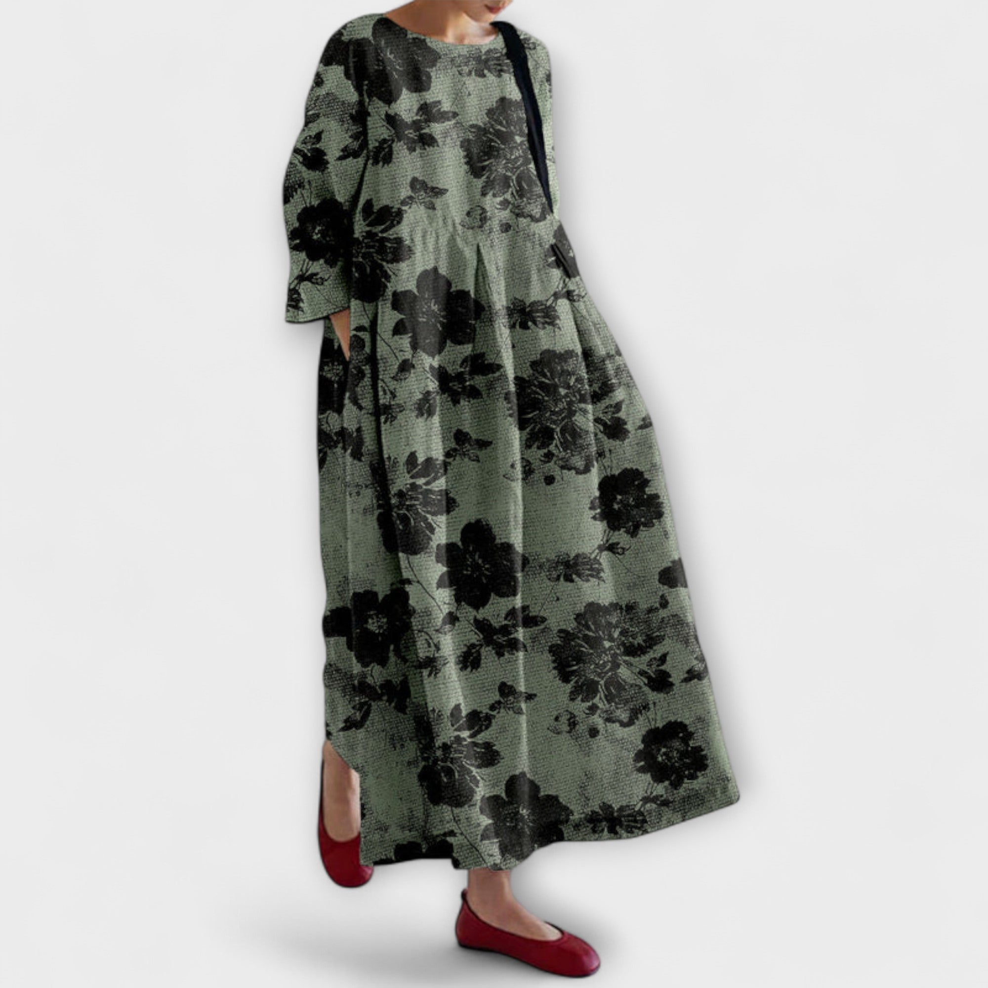 Violet – Jurk met Botanische Flair