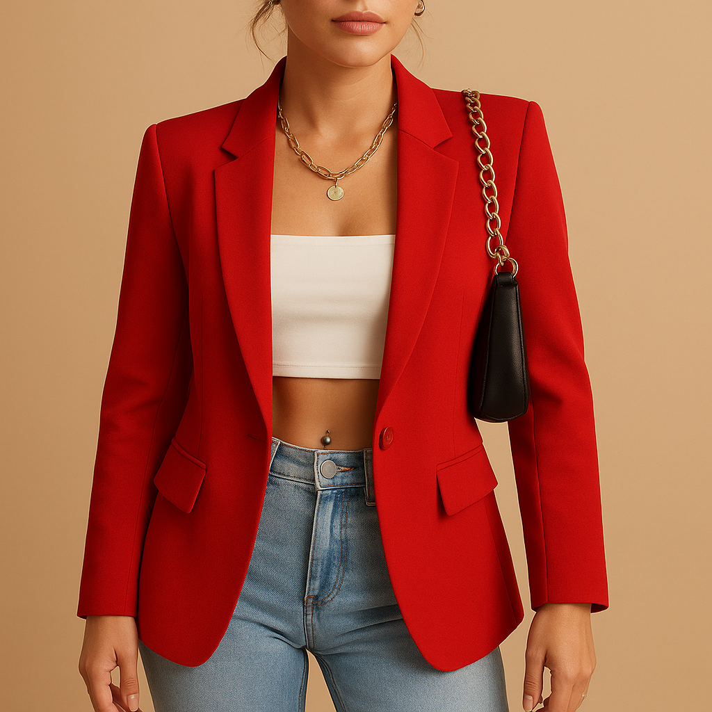Rivka | Elegante Getailleerde Blazer voor Dames