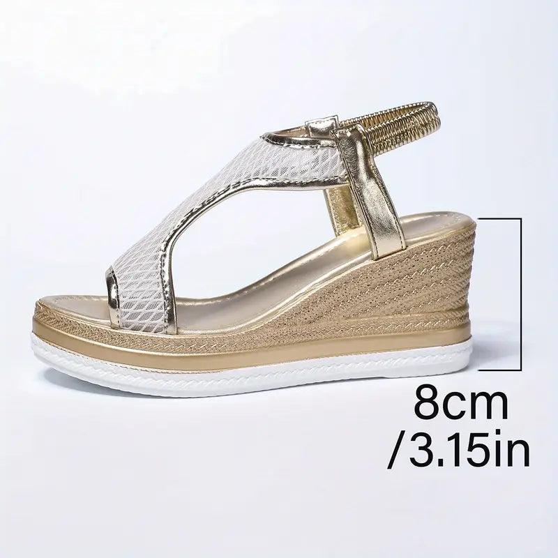 Énissa™ | Orthopedische Wedgesandalen