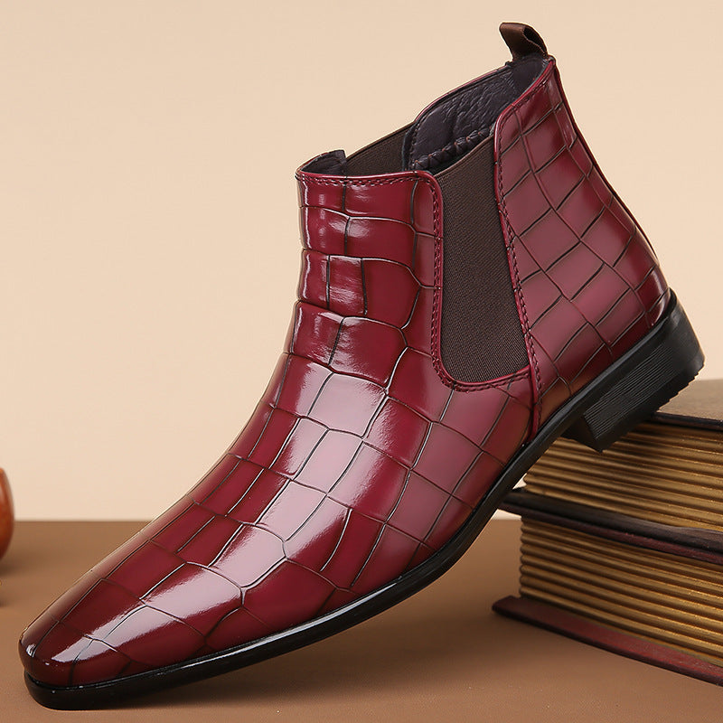 Arend – Alligator Elegance Chelsea Boots