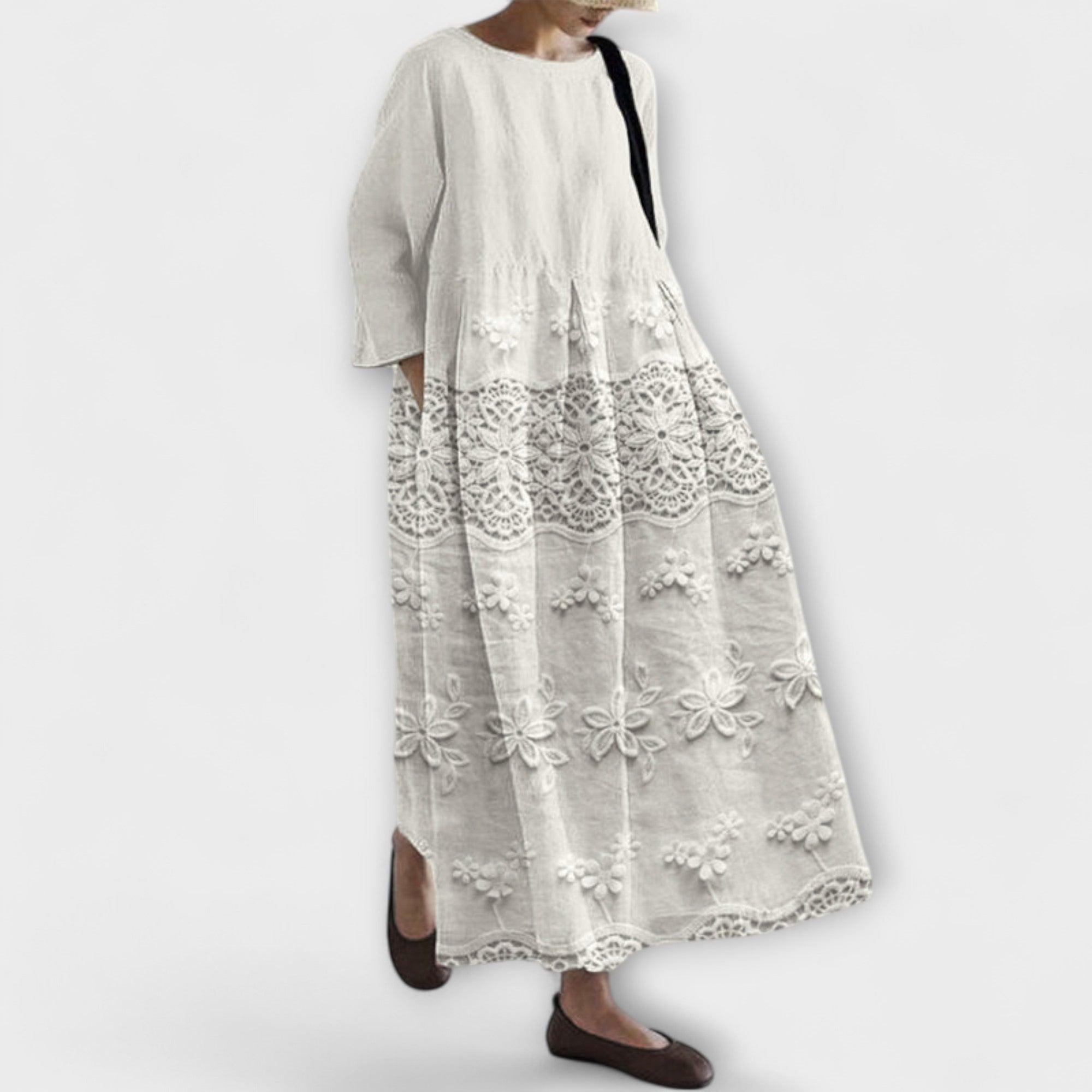 Isabella - Lace Pattern Dress