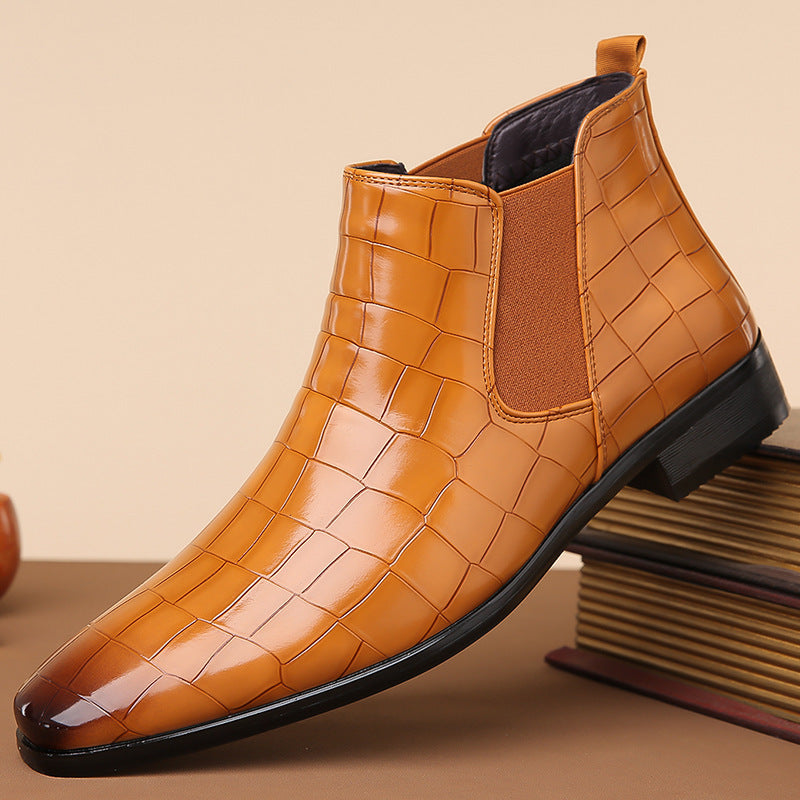 Arend – Alligator Elegance Chelsea Boots