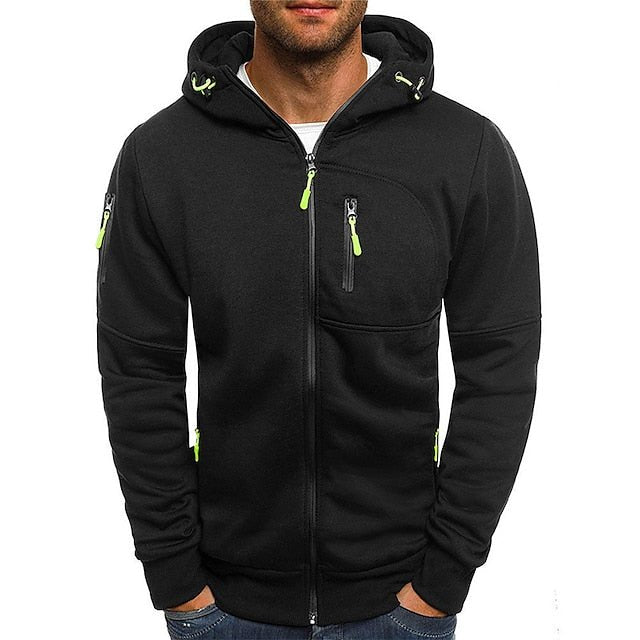 Mave | Gewatteerde Hoodie Met Rits