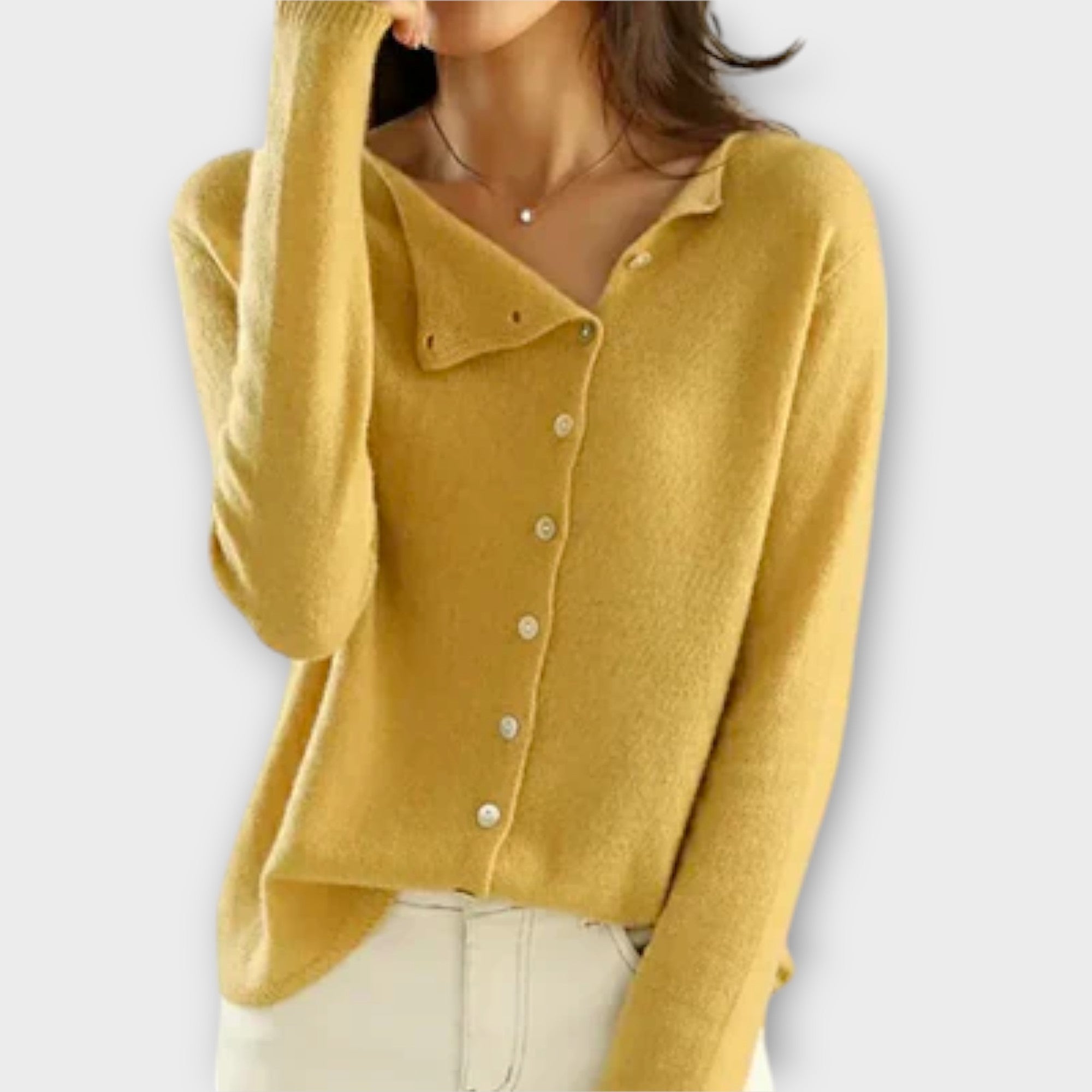 Paulien – Comfortabele Herfstcardigan van Premium Wolmix