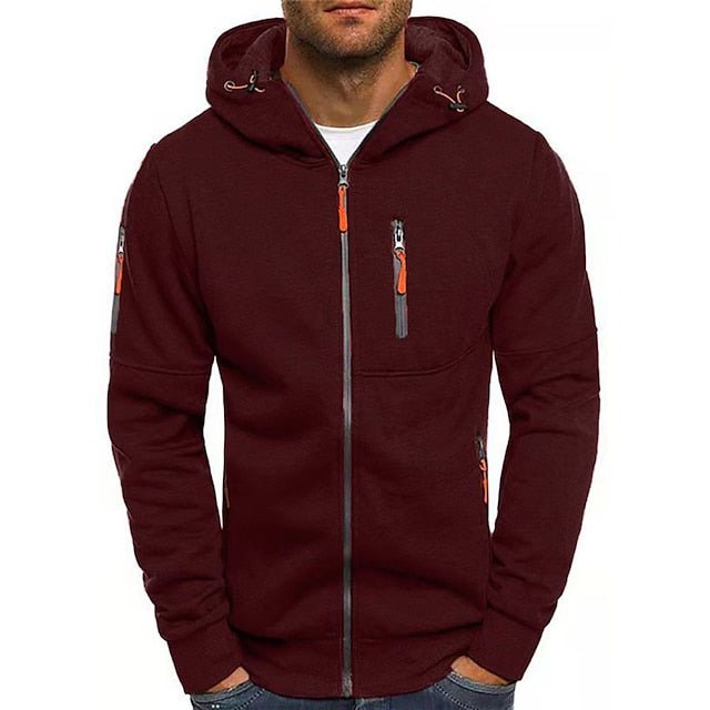 Mave | Gewatteerde Hoodie Met Rits