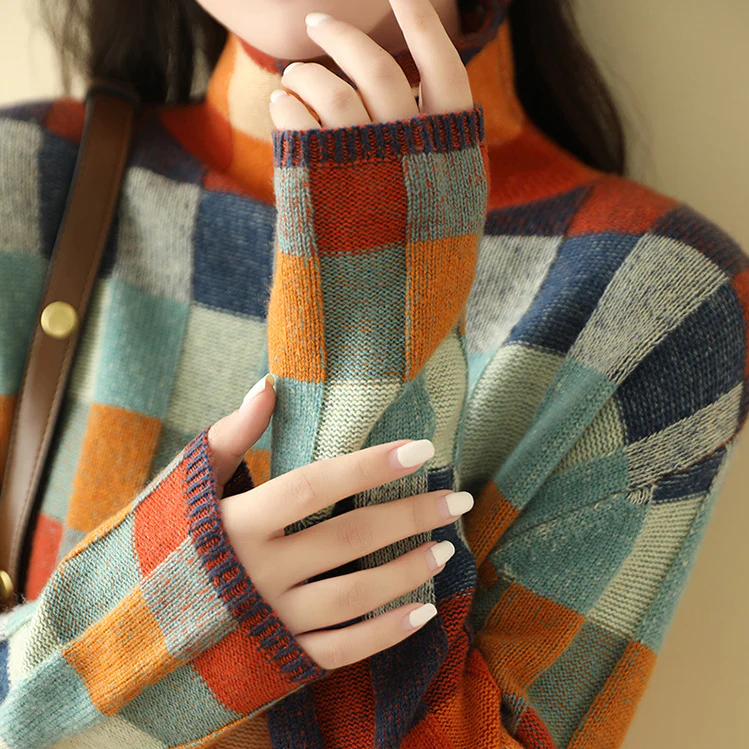 Van Gogh warme luxe cashmere-trui