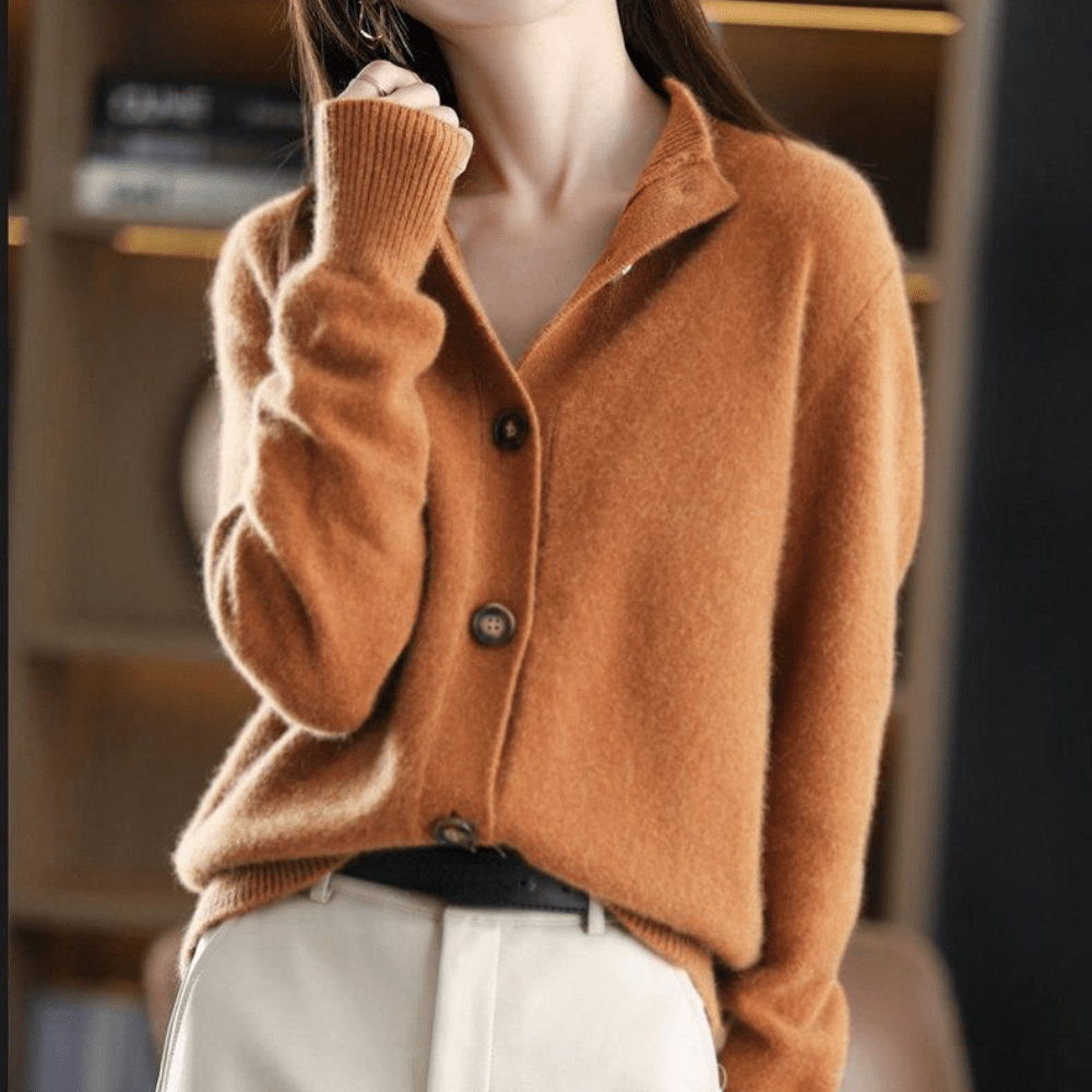 Lotte | Gebreid Kasjmier Vest