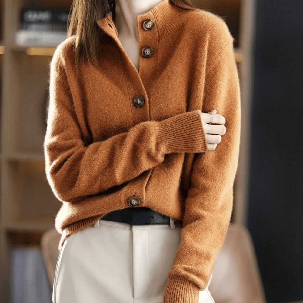 Lotte | Gebreid Kasjmier Vest