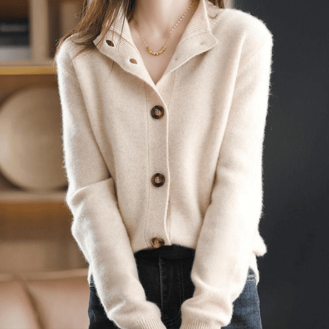 Lotte | Gebreid Kasjmier Vest