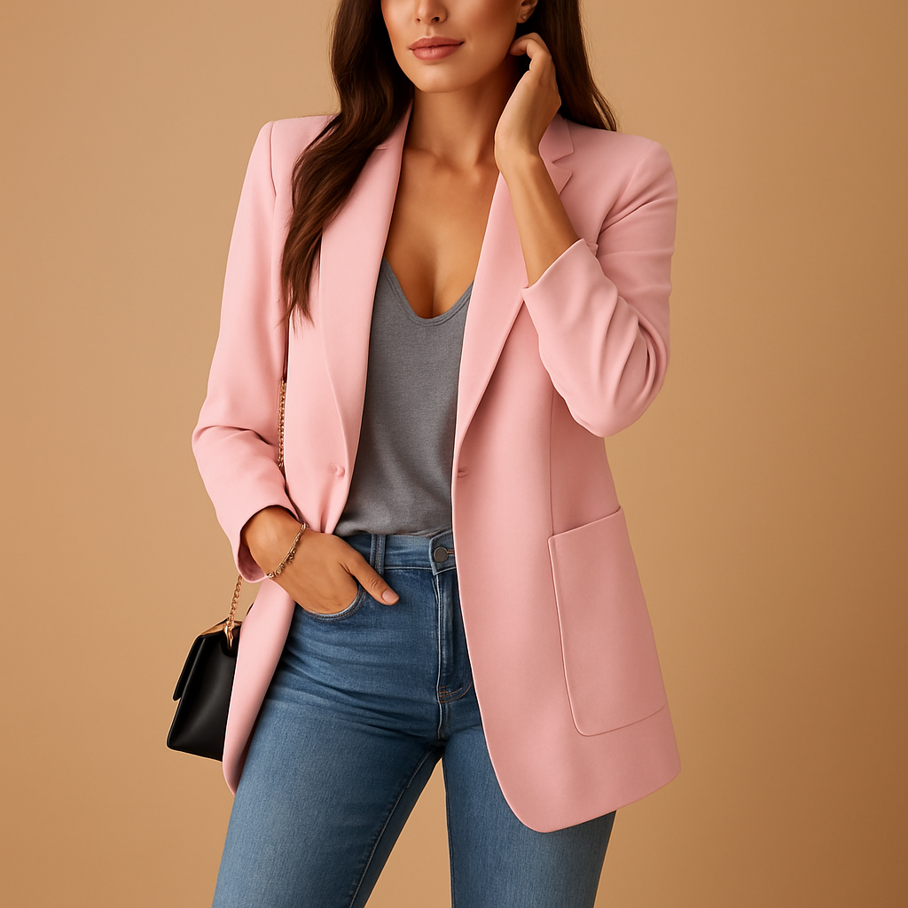 Rivka | Lange Getailleerde Blazer voor Dames