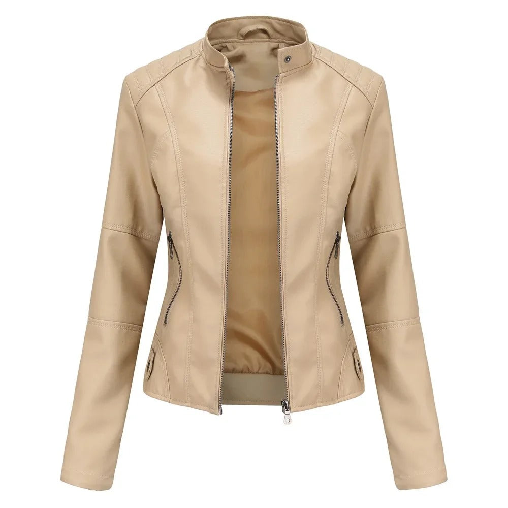 Salome | Elegante en modieuze leren jas