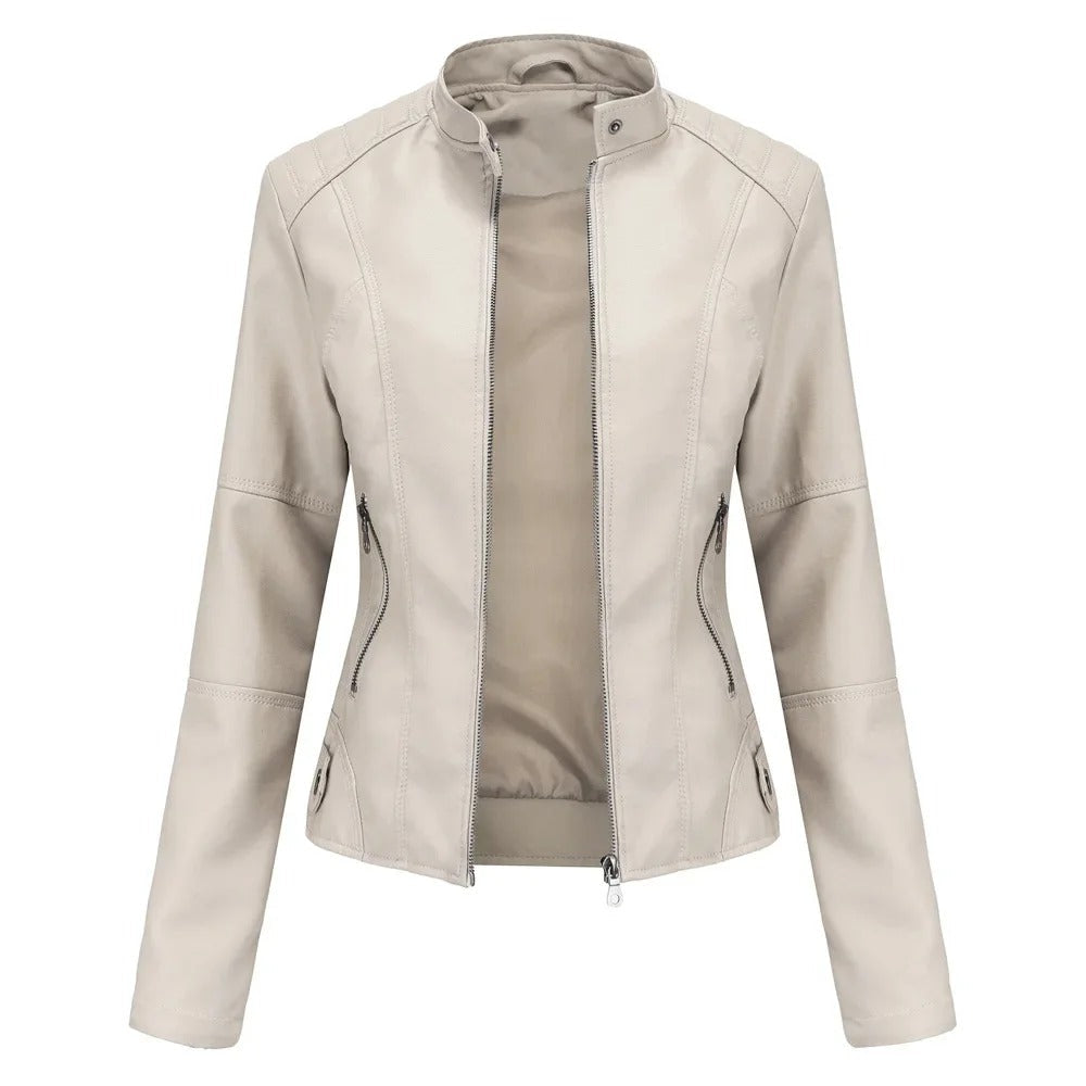 Salome | Elegante en modieuze leren jas