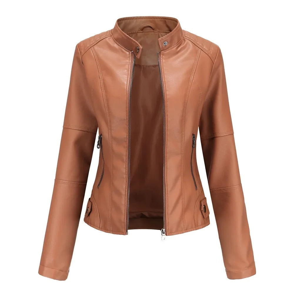 Salome | Elegante en modieuze leren jas