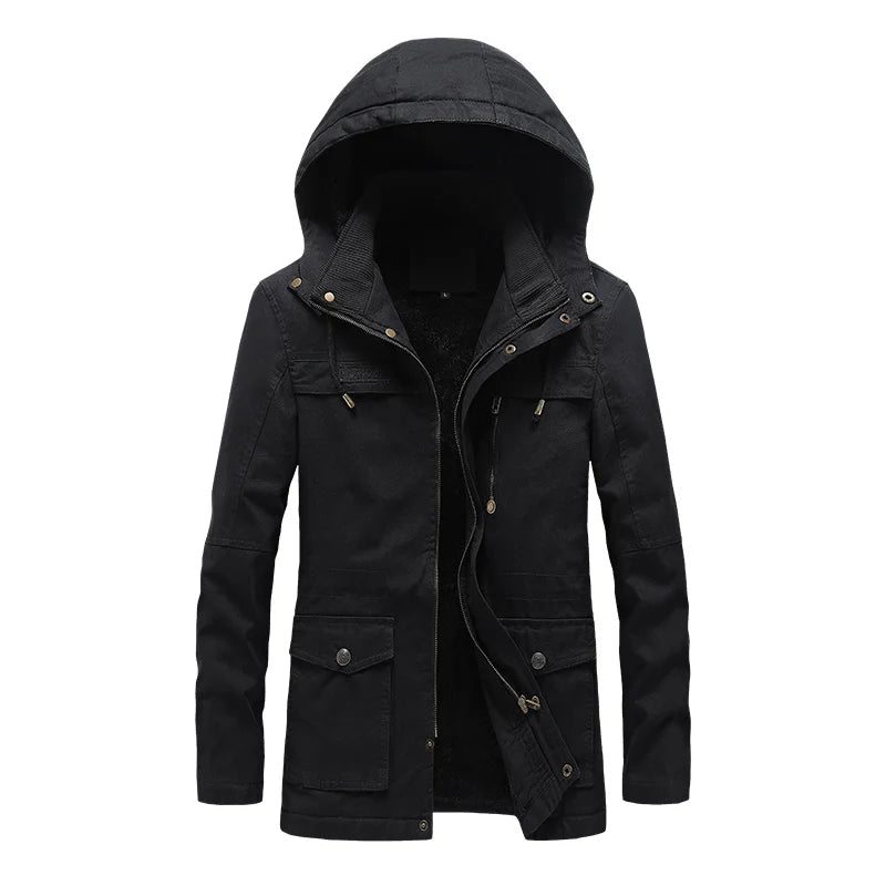 Sam | Casual katoenen winterjas