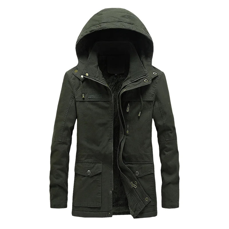 Sam | Casual katoenen winterjas