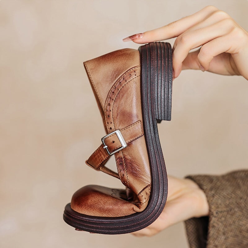 Verda – Elegante leren schoen