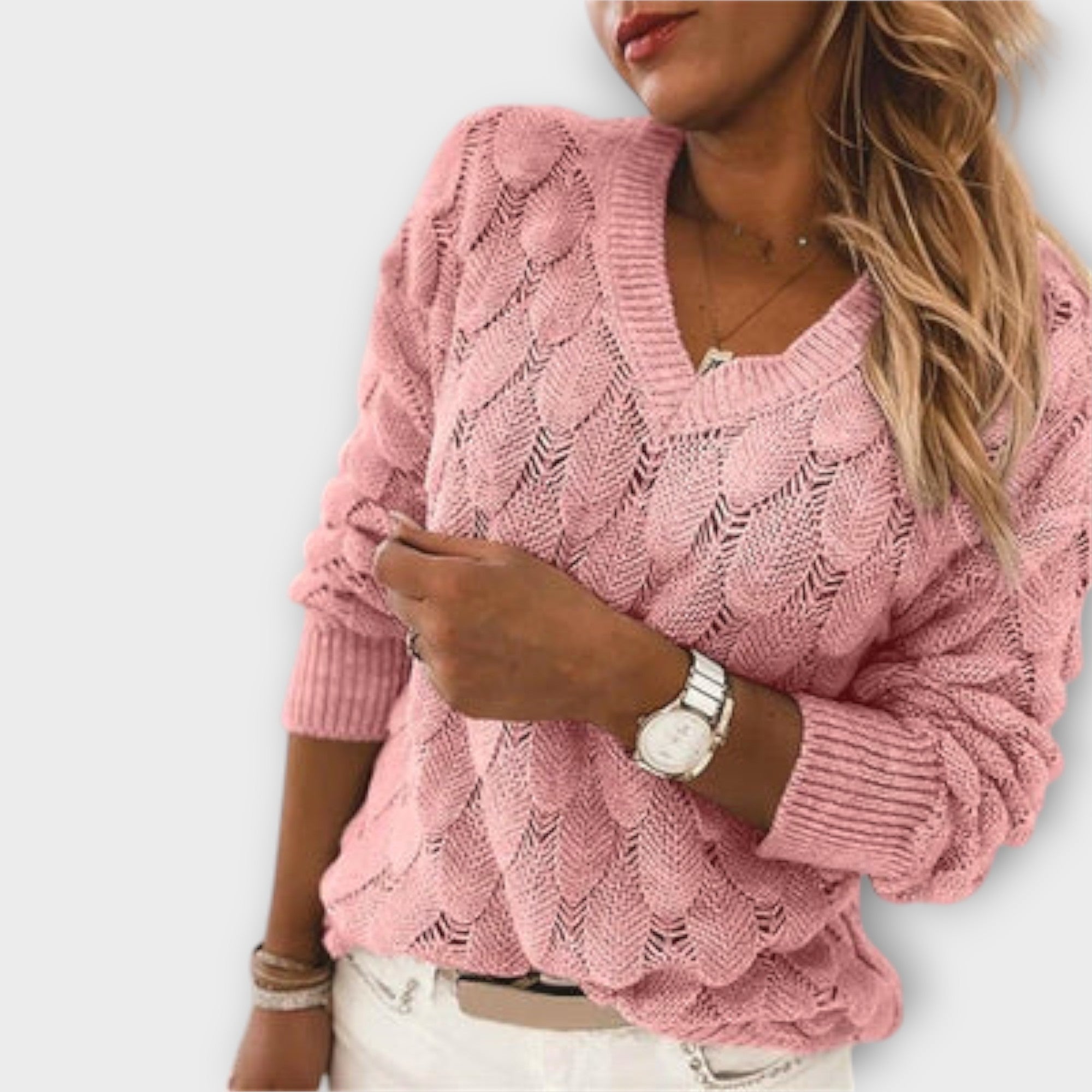 Stil&Co – Pullover met V-hals
