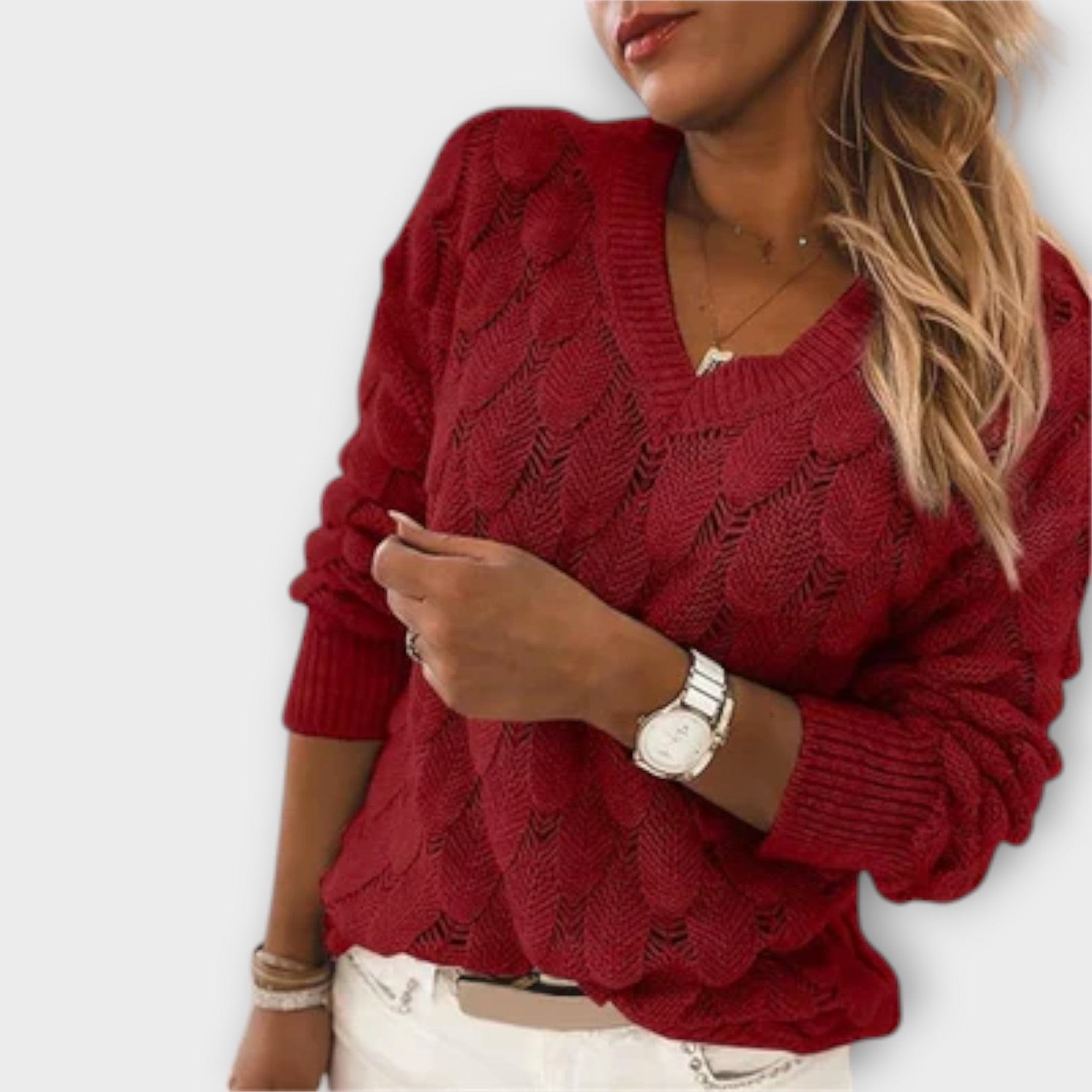 Stil&Co – Pullover met V-hals